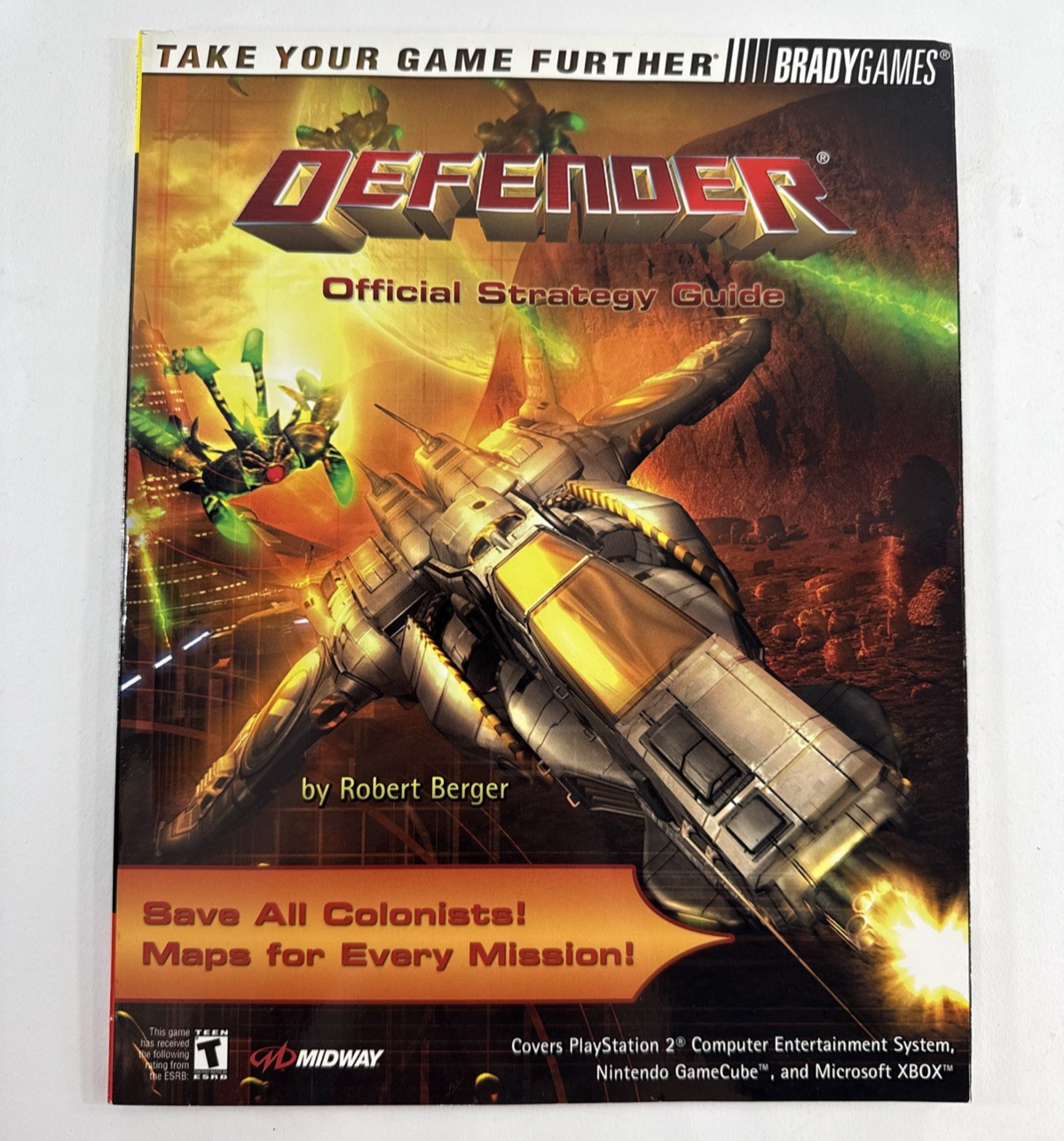Defender Official Strategy Guide by Robert Berger (2002, BradyGames)