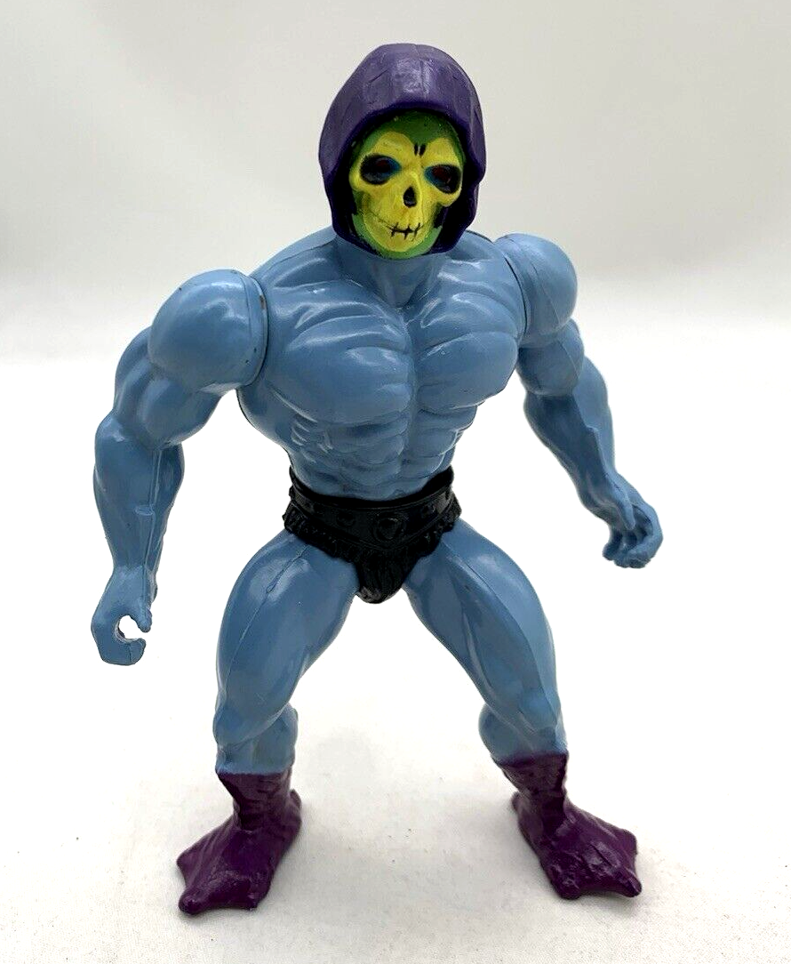 Mattel 1984 Masters of the Universe 6" Skeletor Action Figure - Made in Mexico