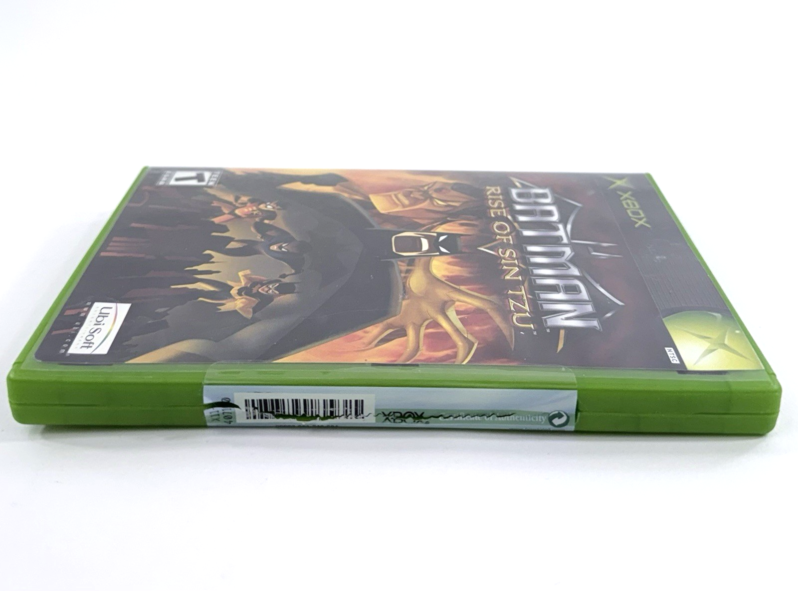 Batman Rise of Sin Tzu (Microsoft Xbox, 2003) Game Case Manual Registration