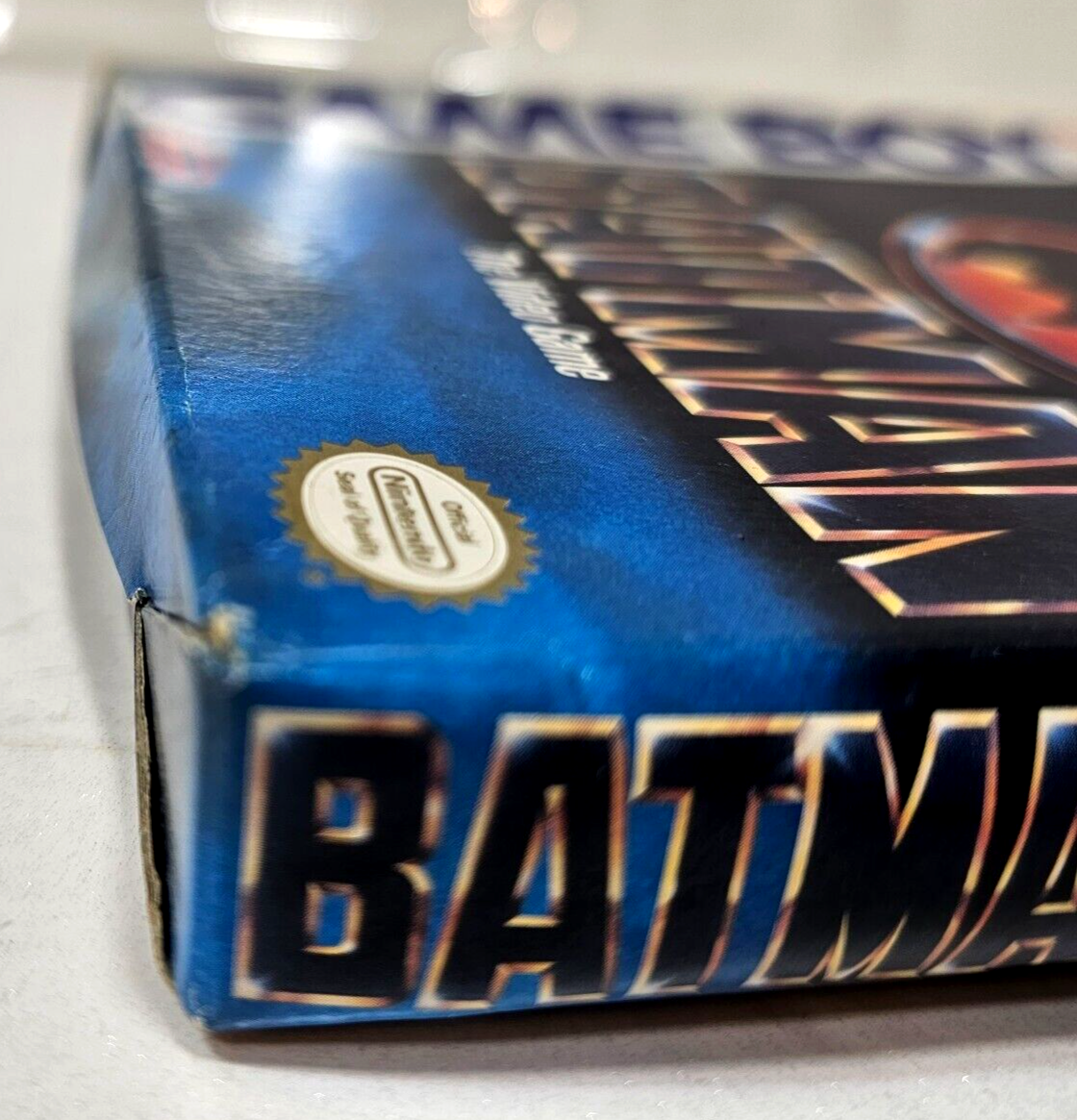 Batman: The Video Game (Nintendo Gameboy, 1990) Game Manual Box Inserts - Tested