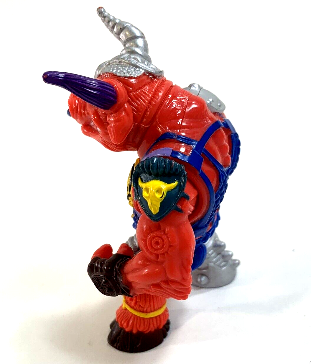 Playmates 1991 Teenage Mutant Ninja Turtle Groundchuck Red Bull Action Figure