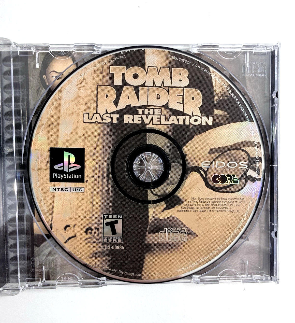 Tomb Raider: The Last Revelation (PlayStation 1, 1999) Game Case Manual Reg.