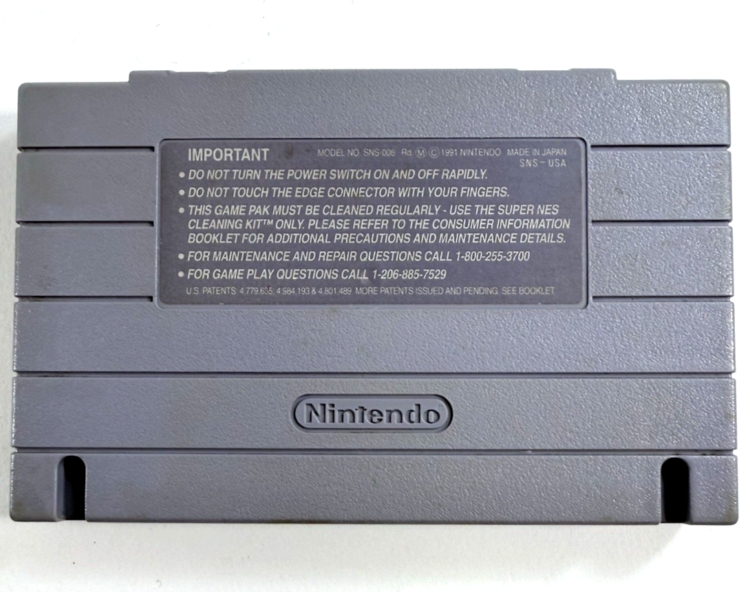 Lemmings (Super Nintendo, 1992) Game Cartridge - Tested and Working