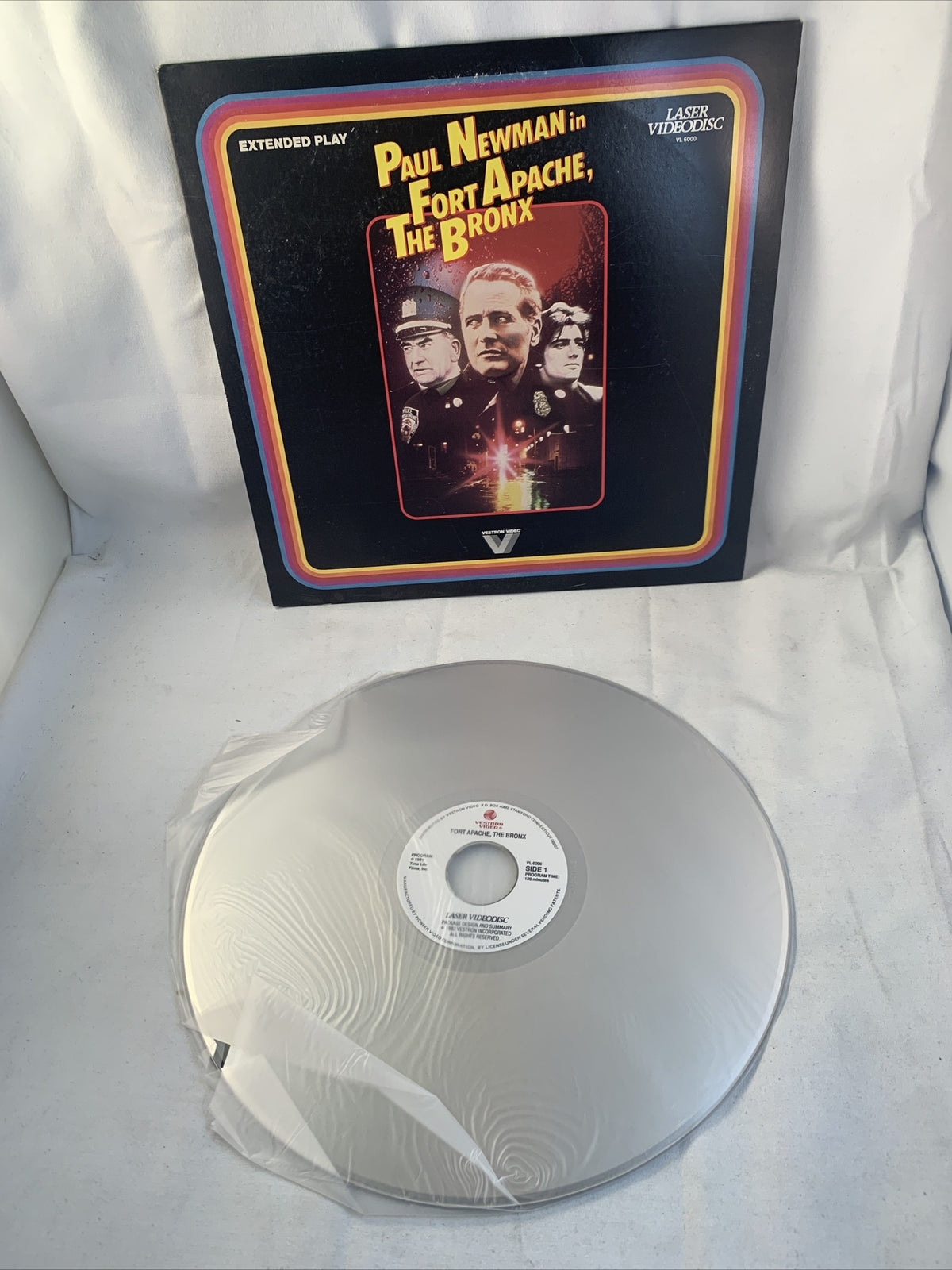 Fort Apache, The Bronx (Laserdisc Extended Edition, 1982)  Paul Newman - Tested