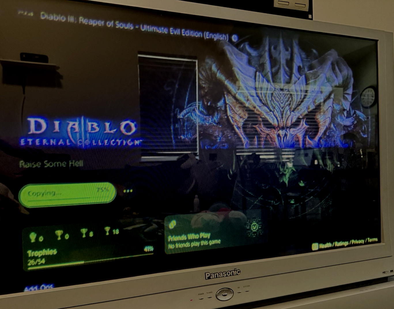 Diablo III: Ultimate Evil Edition (PlayStation 4, 2014) Tested and Working