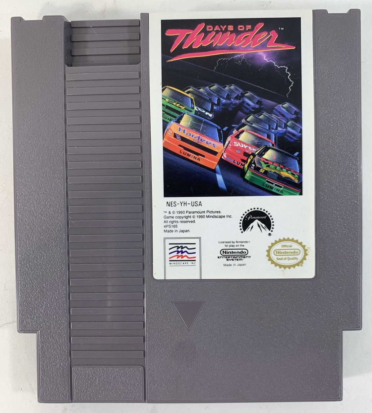 Days of Thunder (Nintendo Entertainment System, 1990) Game Cartridge - Tested