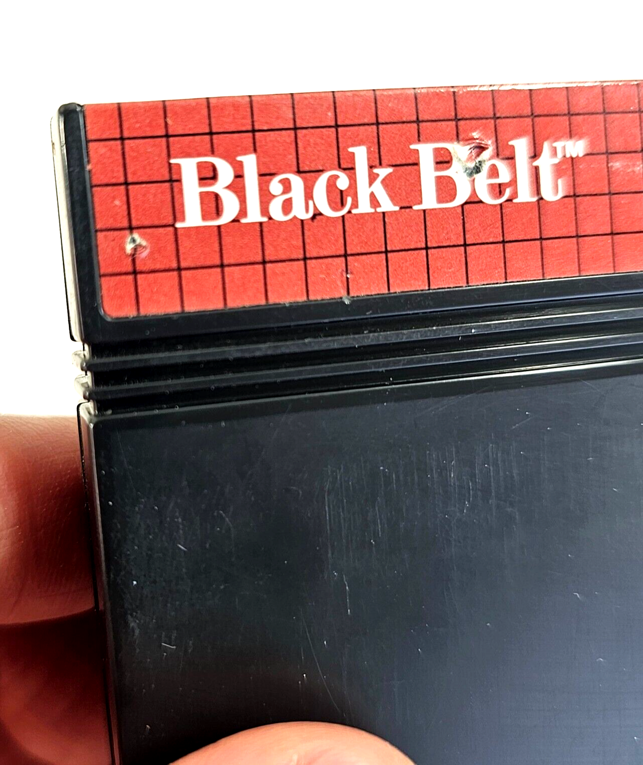 Black Belt (Sega Master System, 1986) Game Case Manual  - Tested and Working