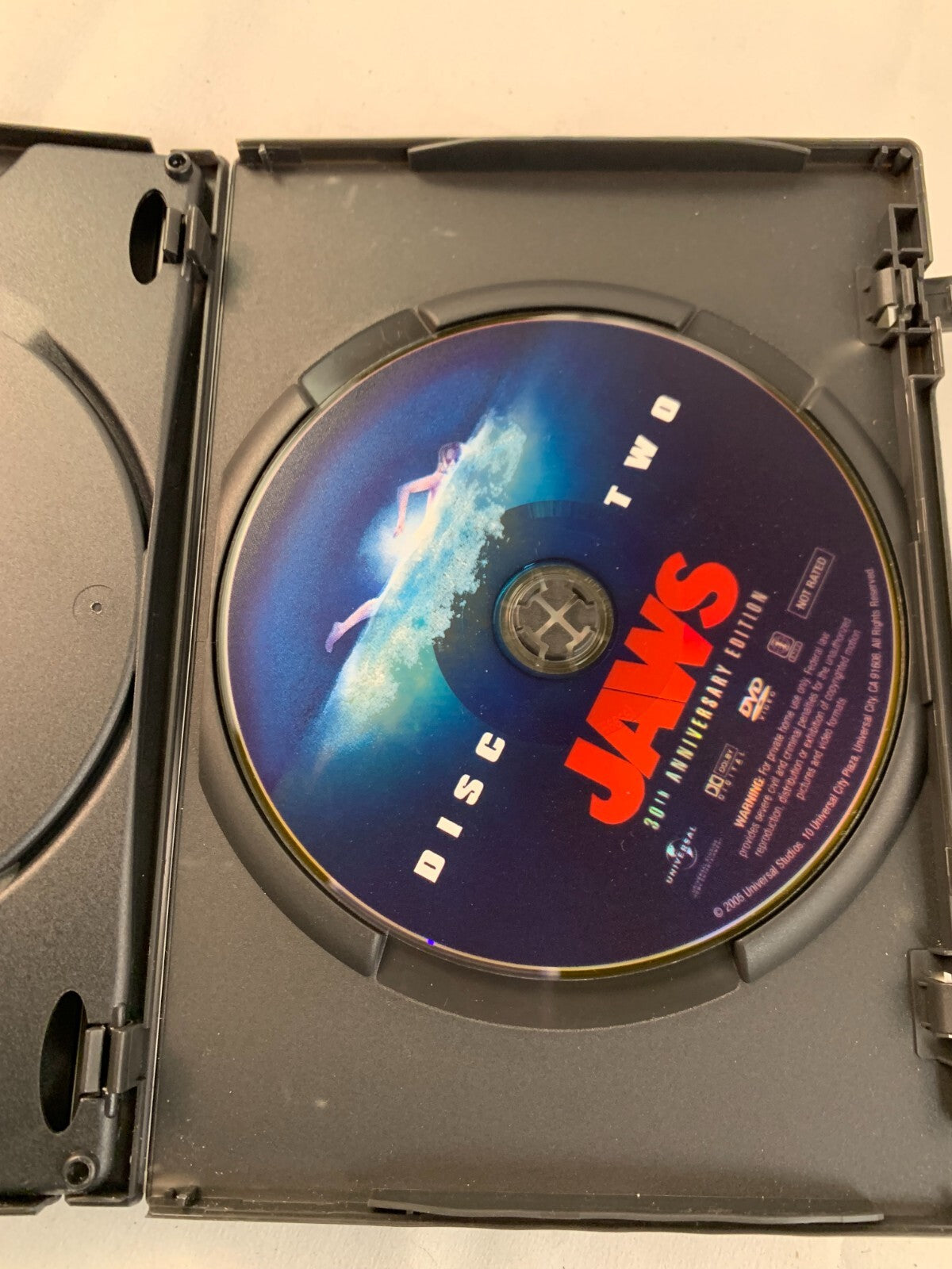 Saw II/Jaws/Creepshow/Friday the 13th Part 2, Wrong Turn 2 (DVD Horror lot)