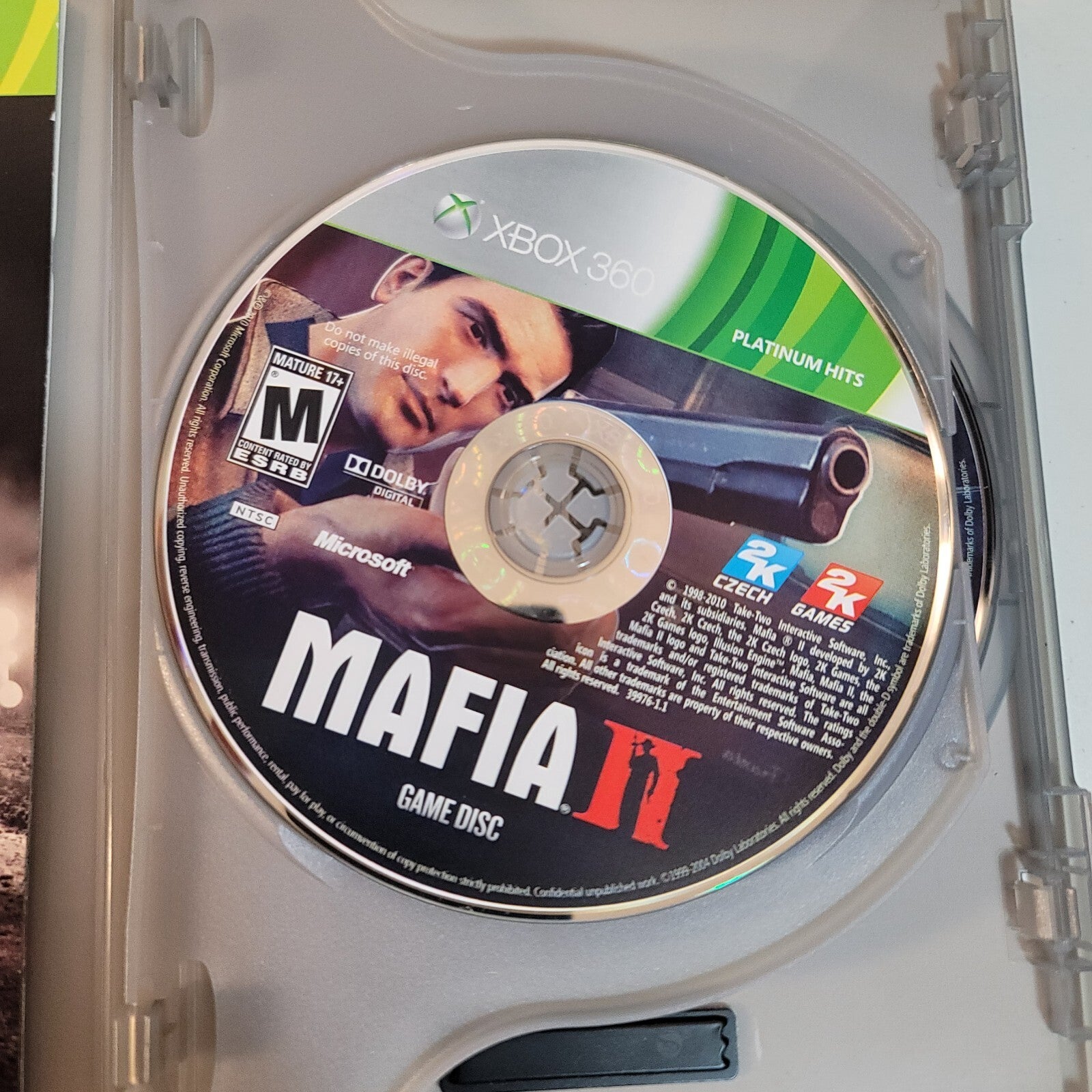 Mafia II 2 (Microsoft Xbox 360, 2010)  CIB