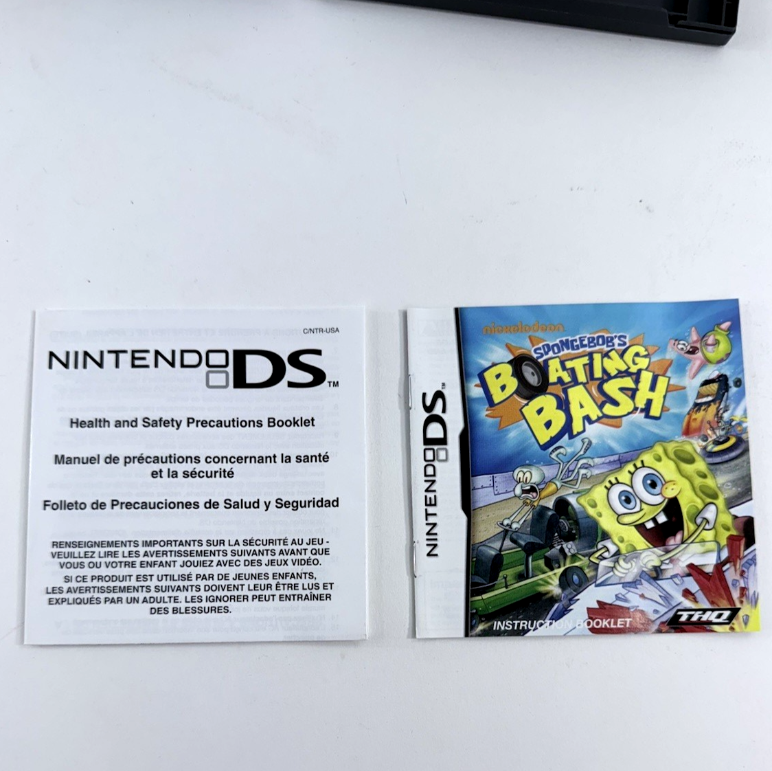 SpongeBob’s Boating Bash & Team Umizoomi (Nickelodeon DS Game Bundle) Tested