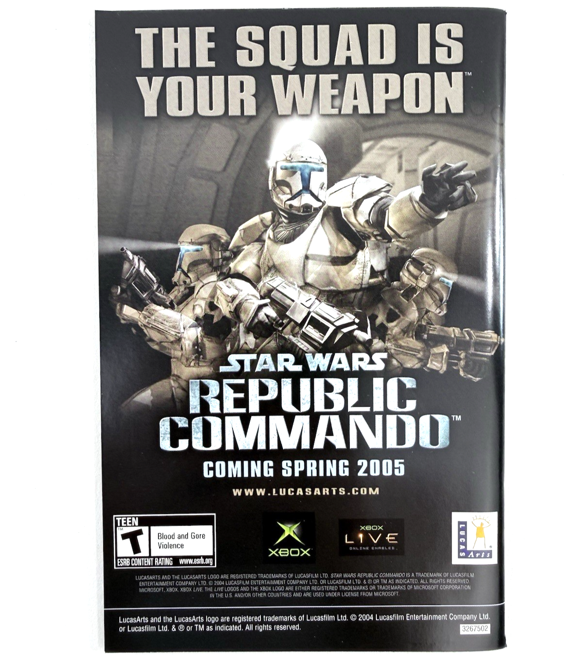 Star Wars: Knights of the Old Republic II (Xbox, 2004) Game Case Manual Reg.