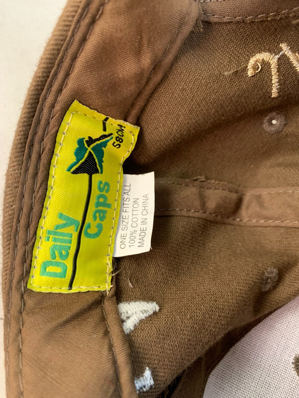 Jamaica Brown No Problem Adjustable Hat Cap