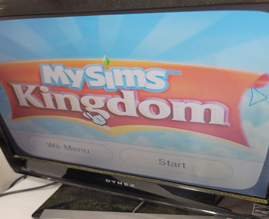 MySims Kingdom (Nintendo Wii, 2008) Game Disc
