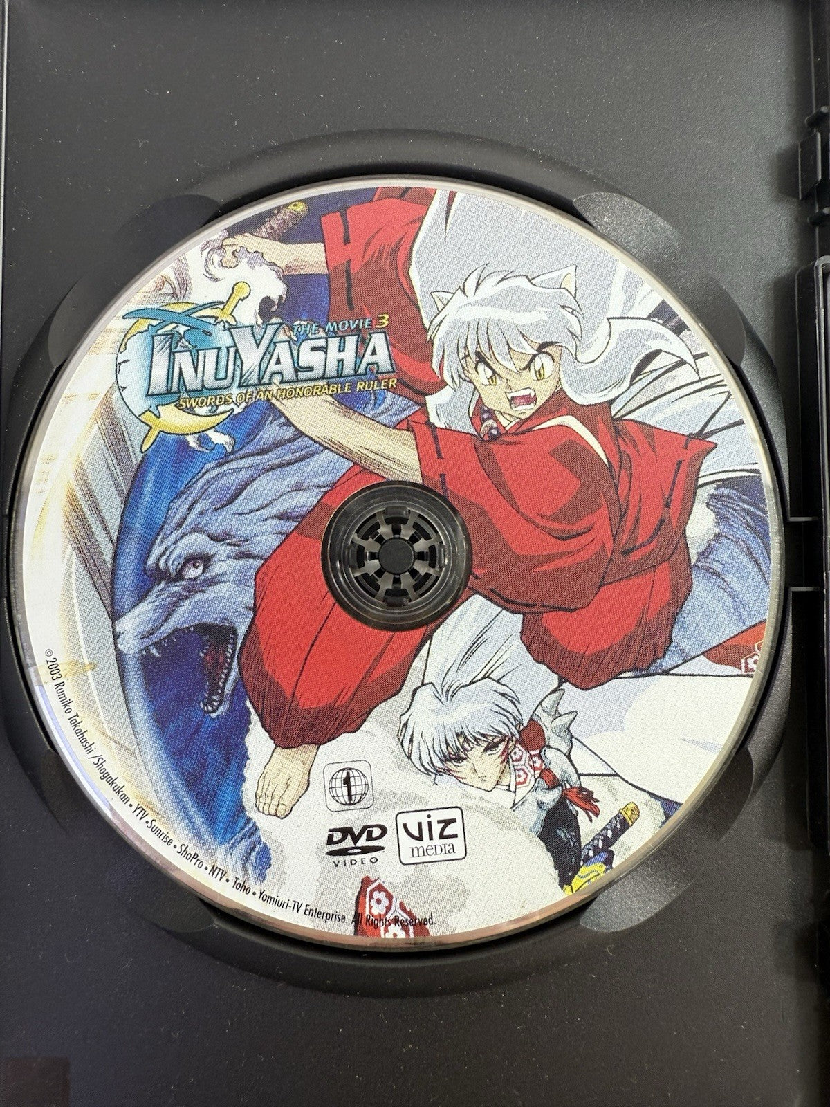 InuYasha: Movie 3 Swords of an Honorable Ruler (DVD, 2003) with Insert - Tested