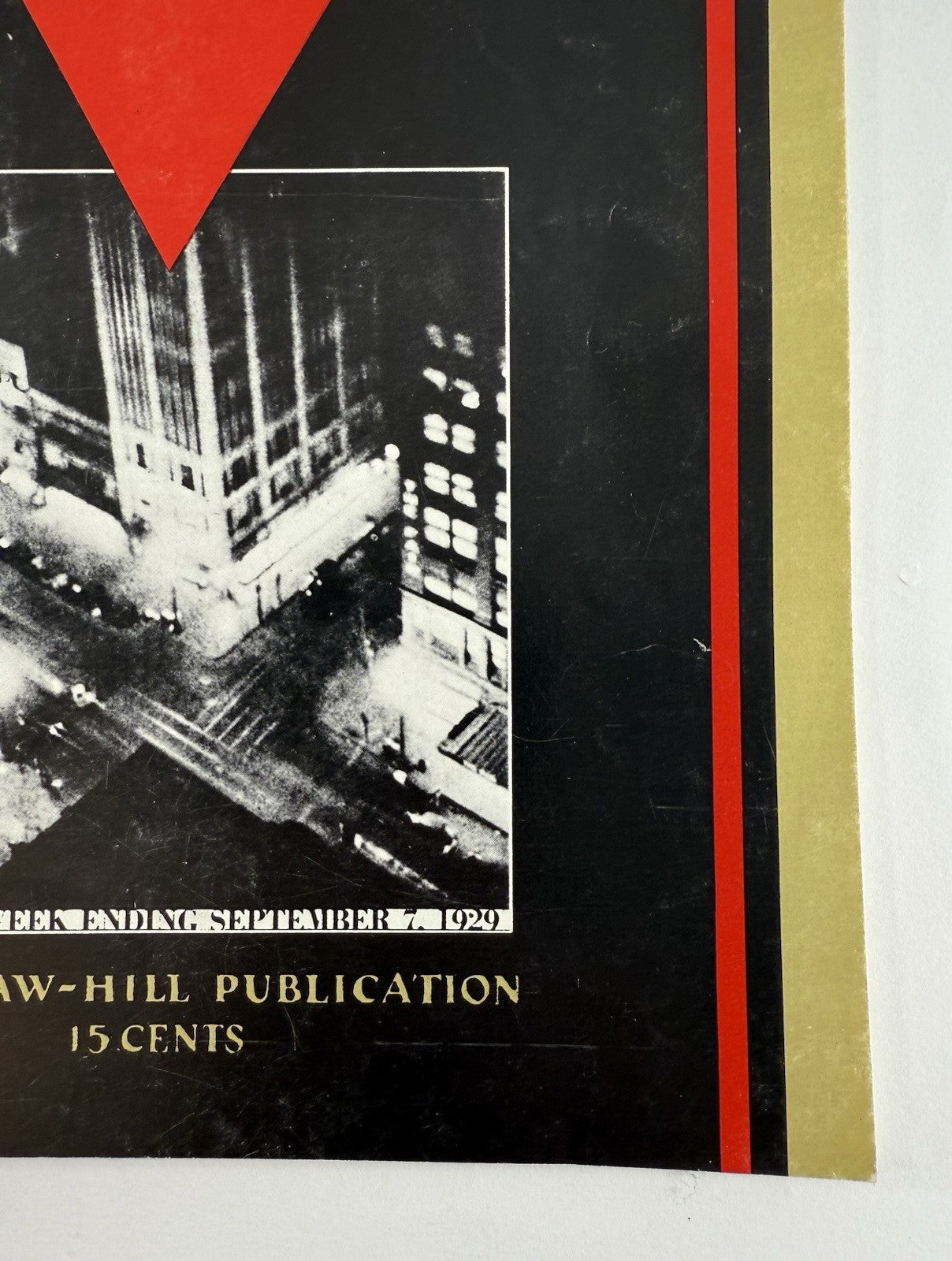 The Business Week - September 7, 1929 - McGraw-Hill - First Issue 1960s Reprint