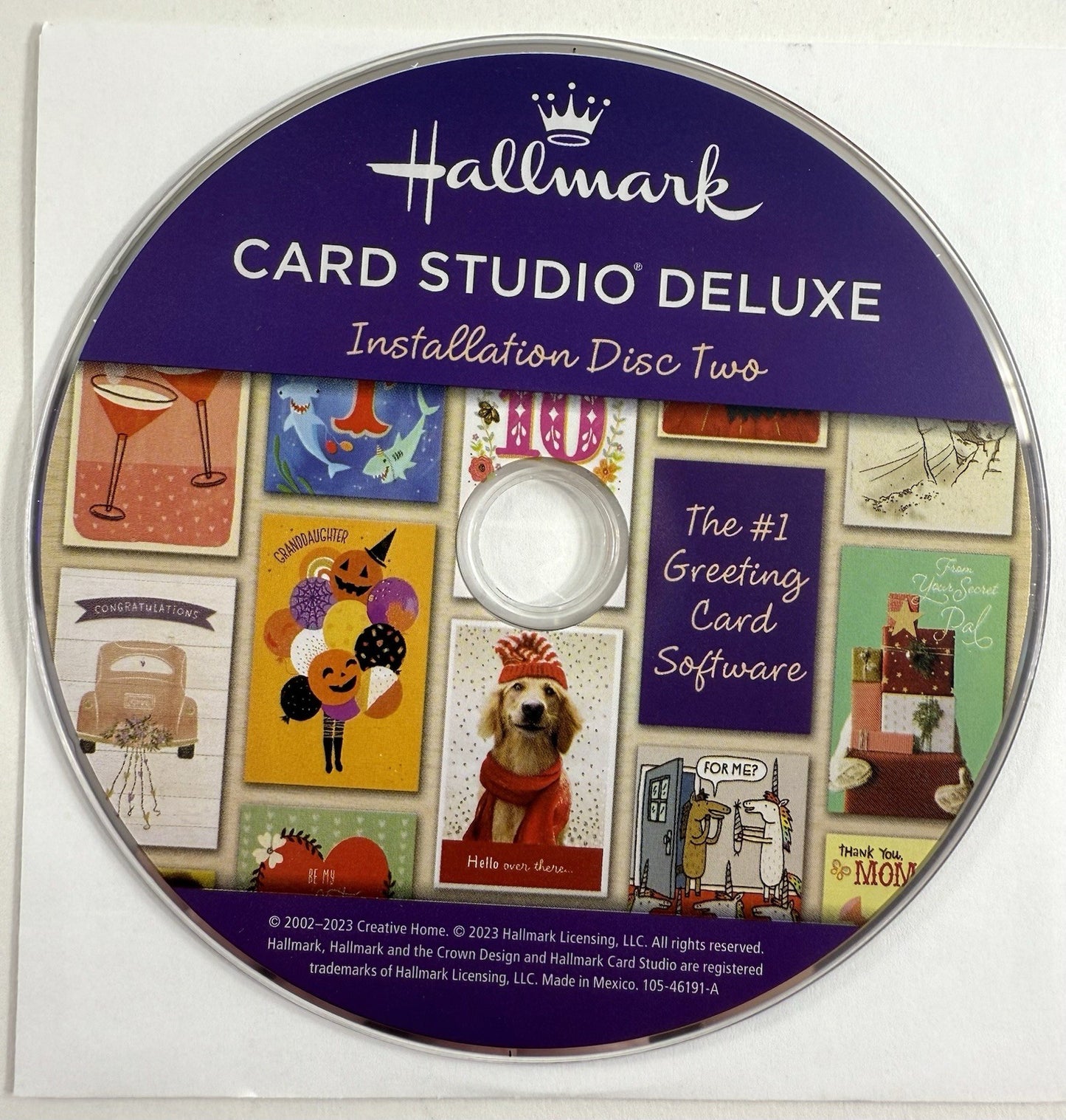 Hallmark Card Studio 2013 Deluxe (Windows, DVD-ROM) Discs, Box, Manual, Inserts