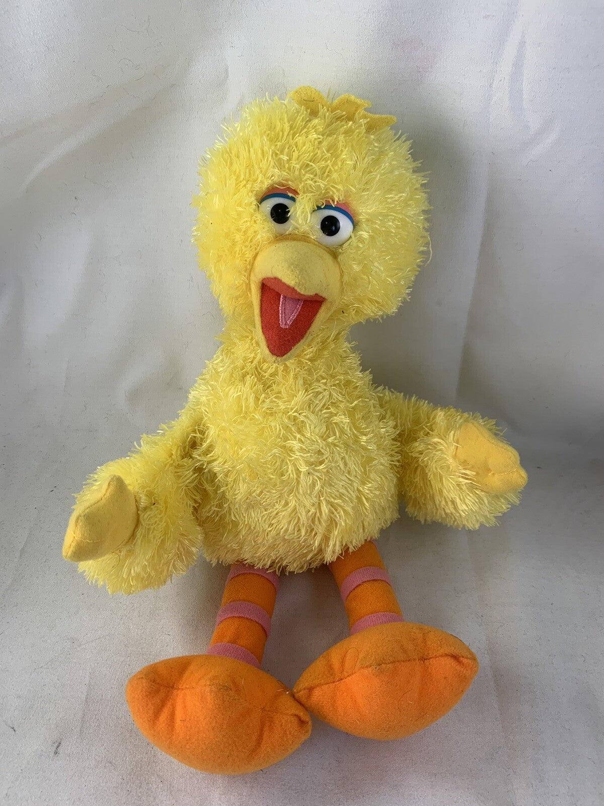 Big Bird Sesame Street Plush 2015 Stuffed Animal Toy 14" Yellow Soft