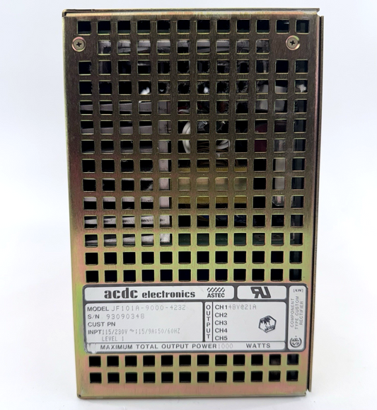 Astec J101A-9000-4232 AC to DC 48V 21A 1000 Watt Power Supply - Tested