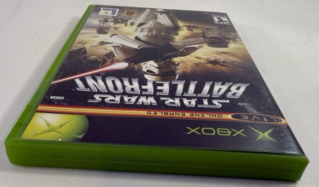 Star Wars: Battlefront (Microsoft Xbox, 2004) Game Case Manual - Tested