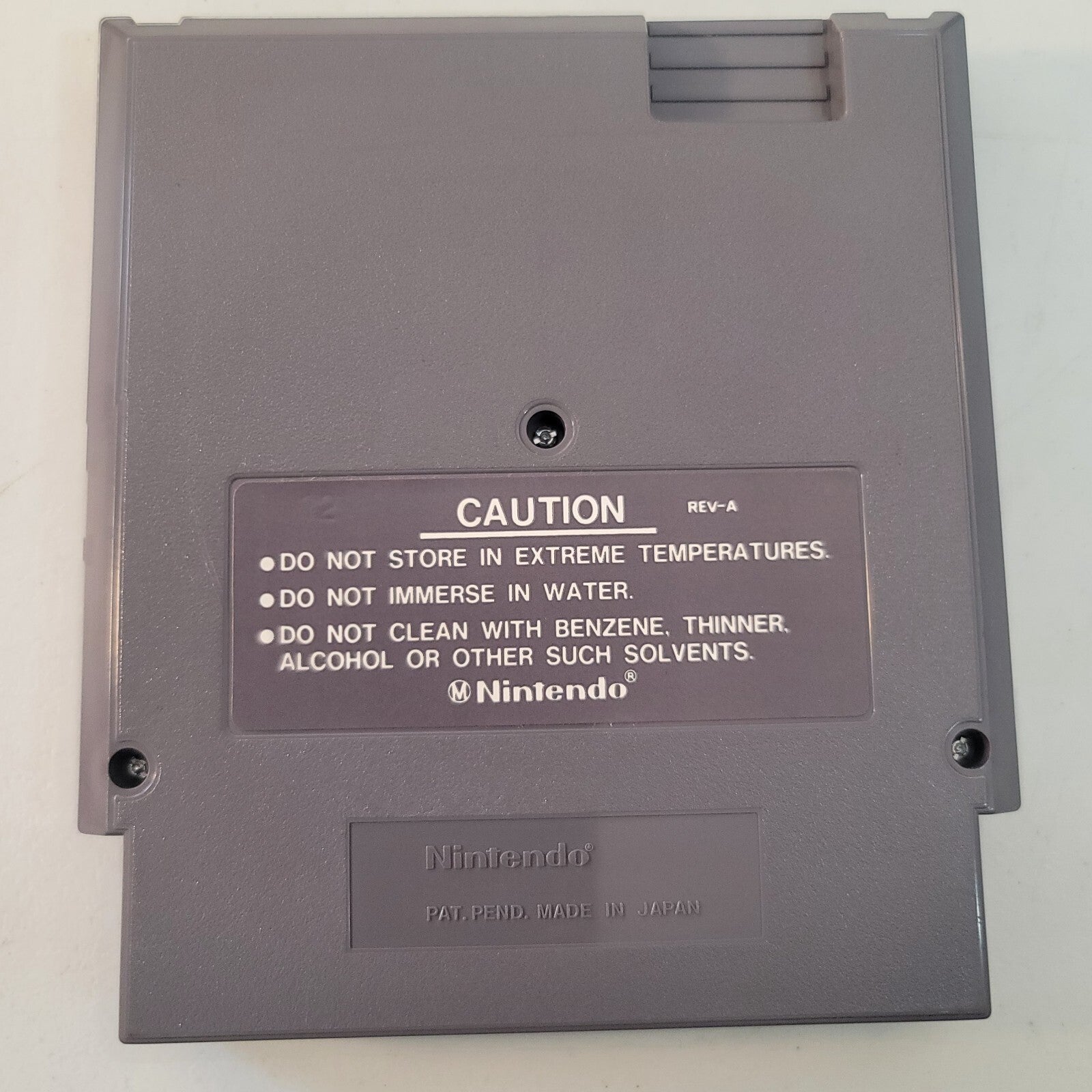 Baseball (Nintendo Entertainment System, 1985) Game Cartridge - Tested