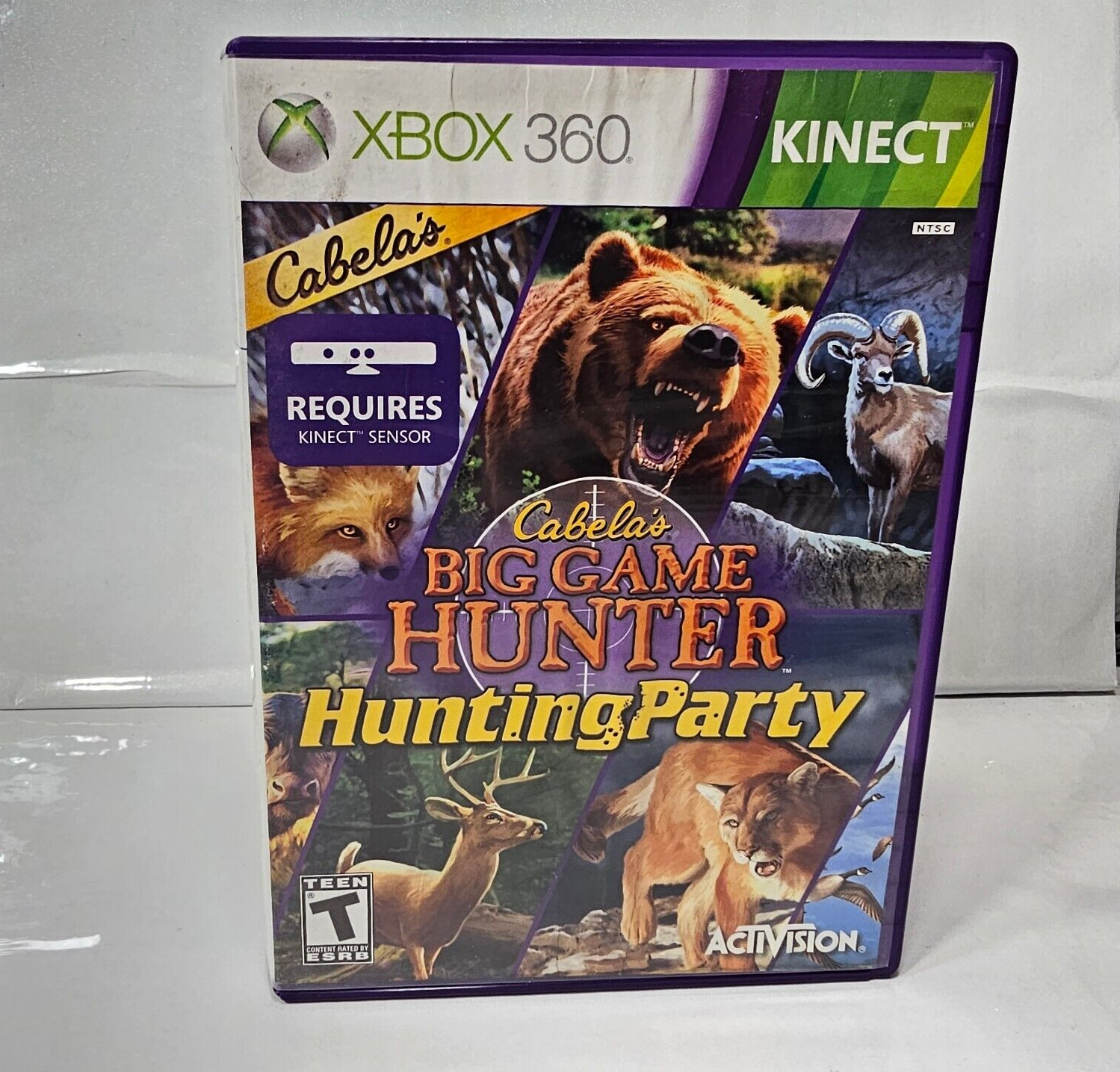 Cabela’s Big Game Hunter: Hunting Party (Xbox 360, 2011) Game and Case - Tested
