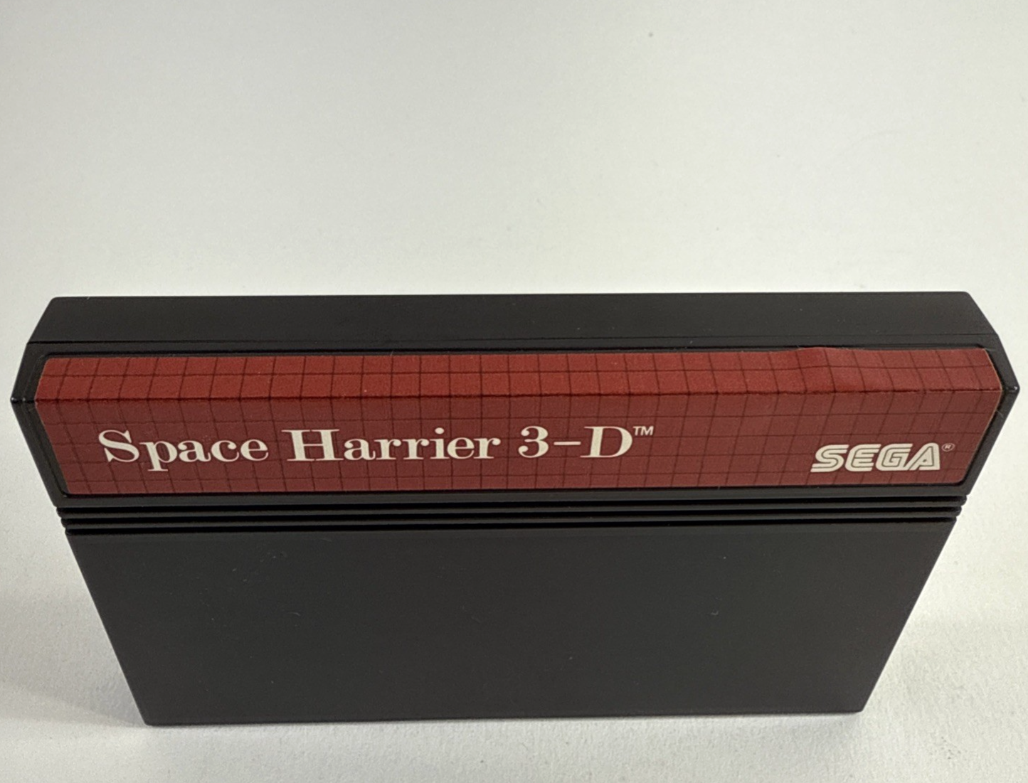 Space Harrier 3-D (Sega Master System, 1988) Game and Case - Tested and Working