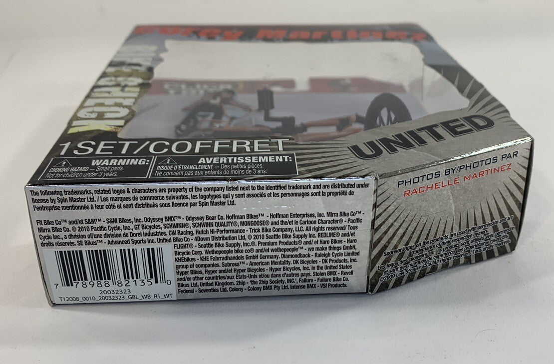 Flick Trix 2010 Corey Martinez United Bike Check Fingerbike - New, Sealed