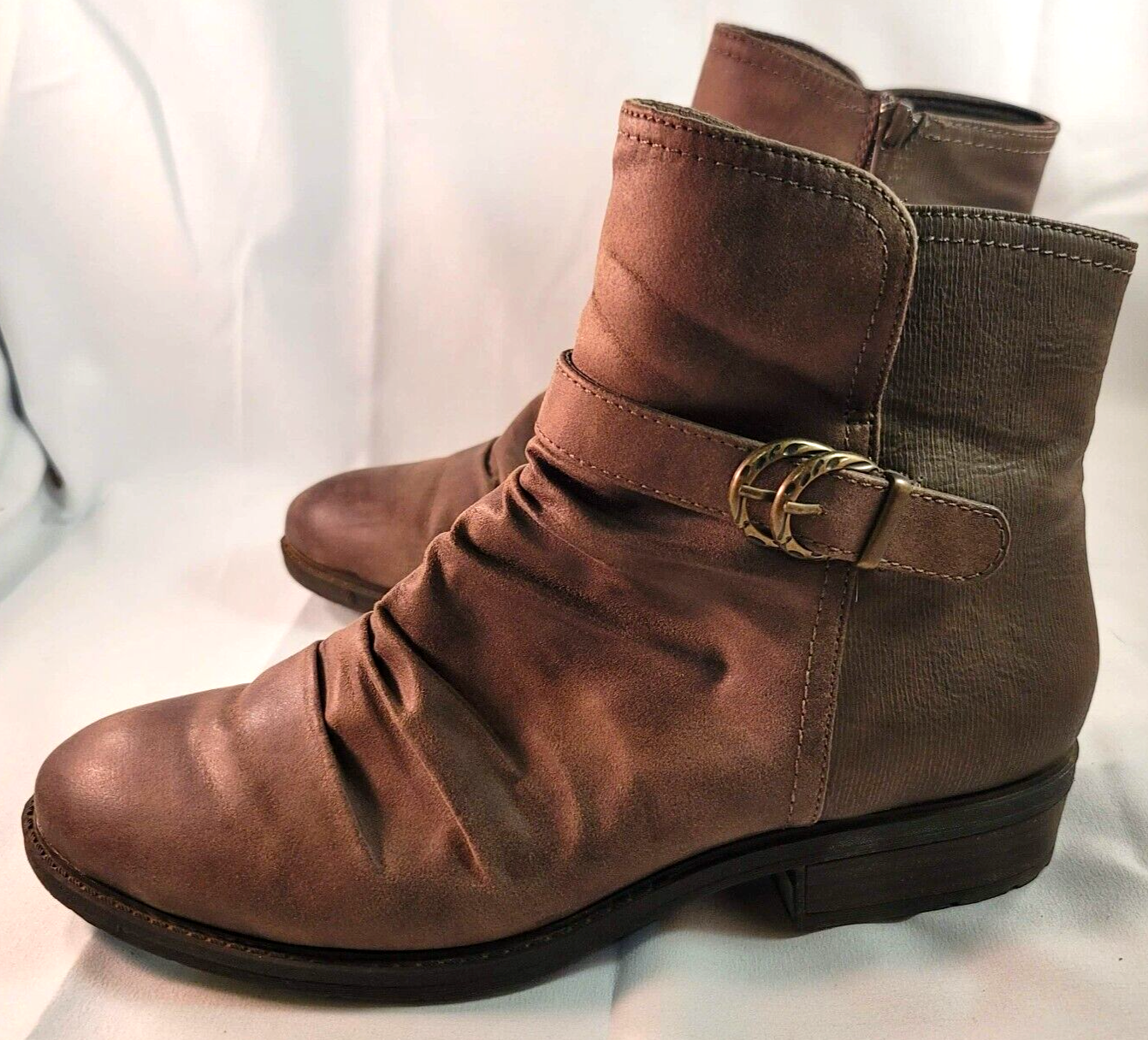 Baretraps Ysidora Booties Brown Sz 9 1/2 M