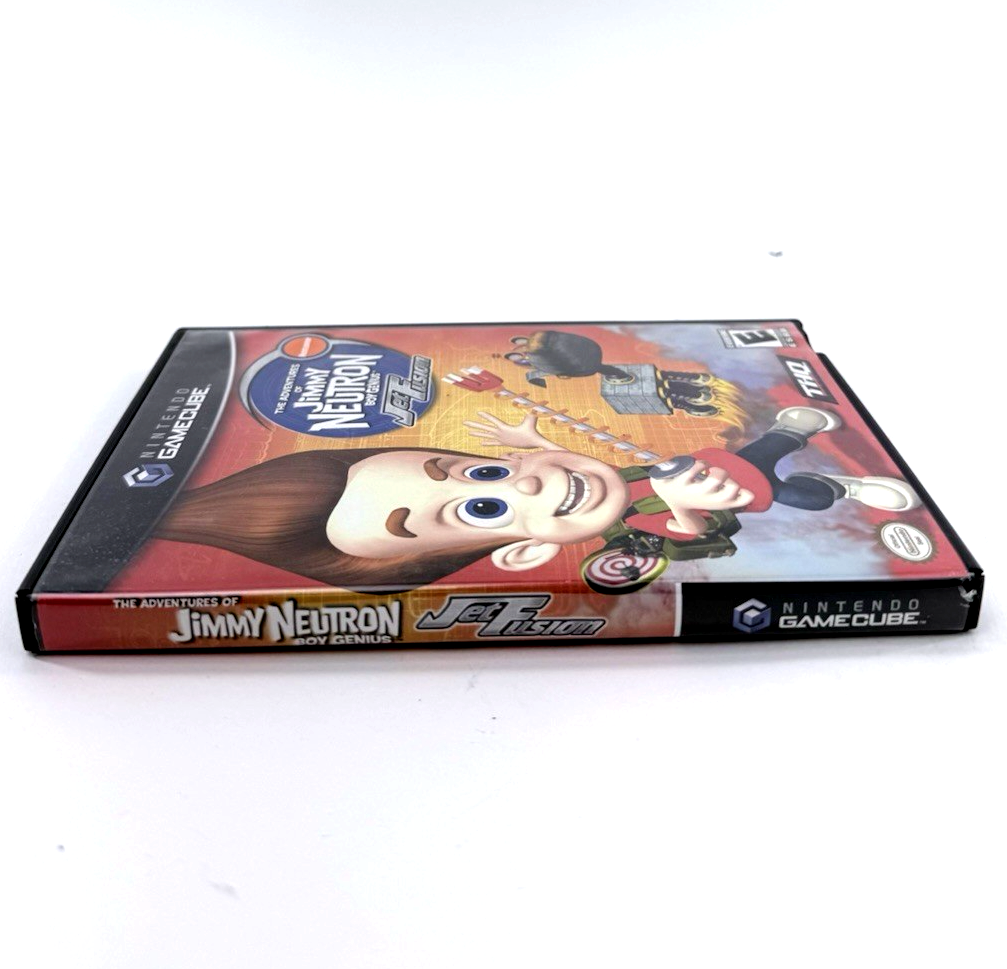 Jimmy Neutron: Boy Genius Jet Fusion GameCube Case, Manual and Insert Only
