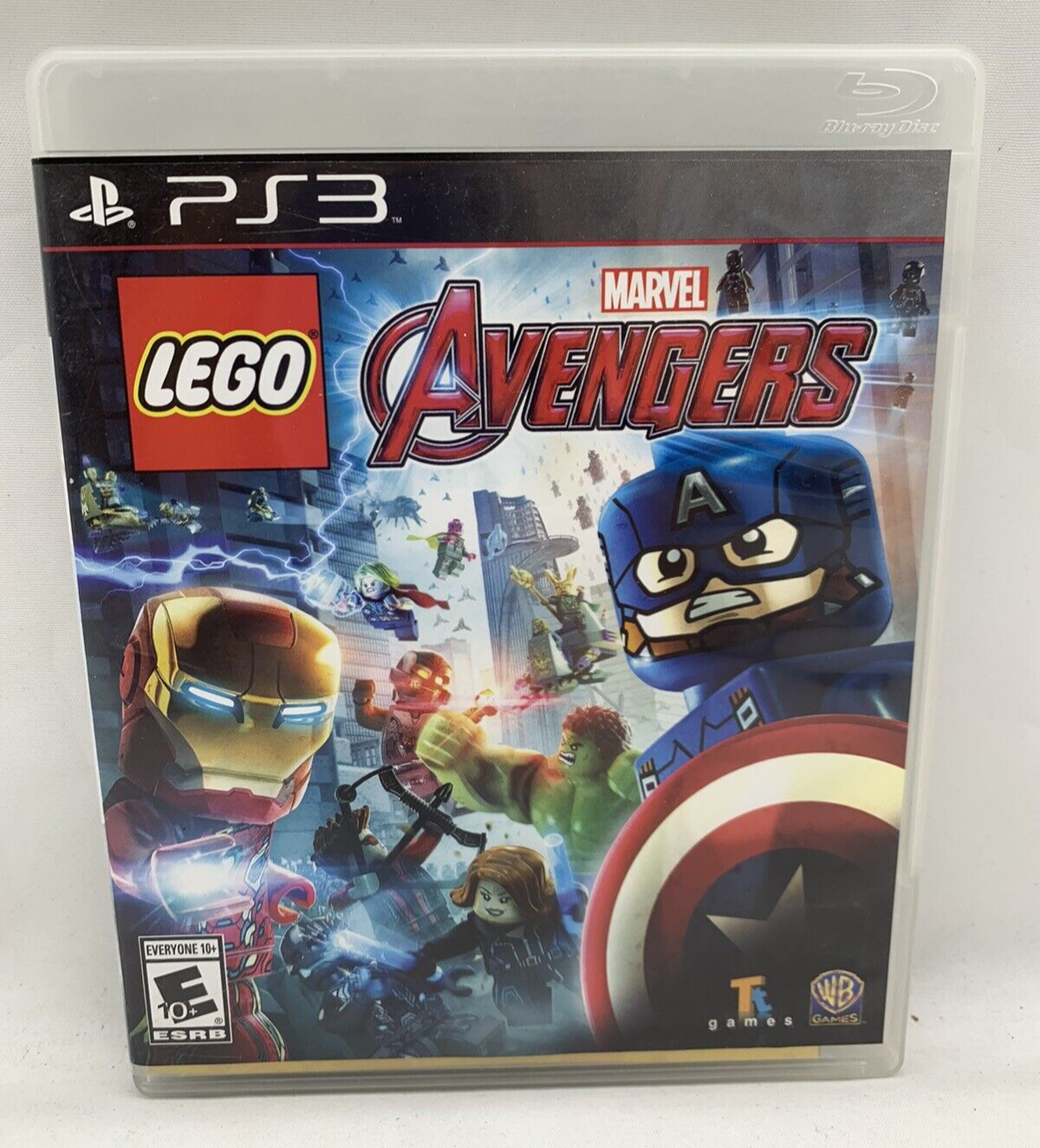 LEGO Marvel's Avengers (Sony PlayStation 3, 2016) Game Case Manual - Tested
