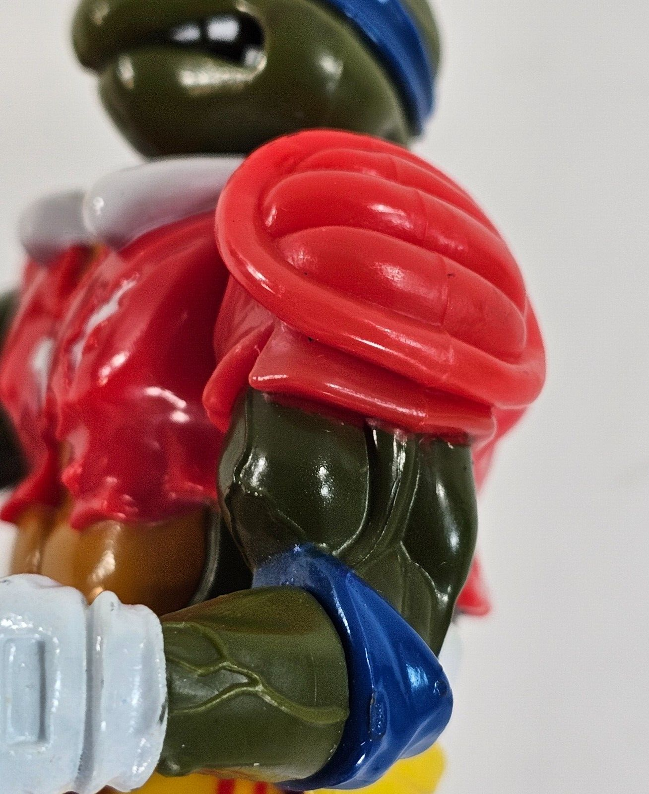 Playmates Toys 1991 TD Tossin' Leo Teenage Mutant Ninja Turtles Action Figure