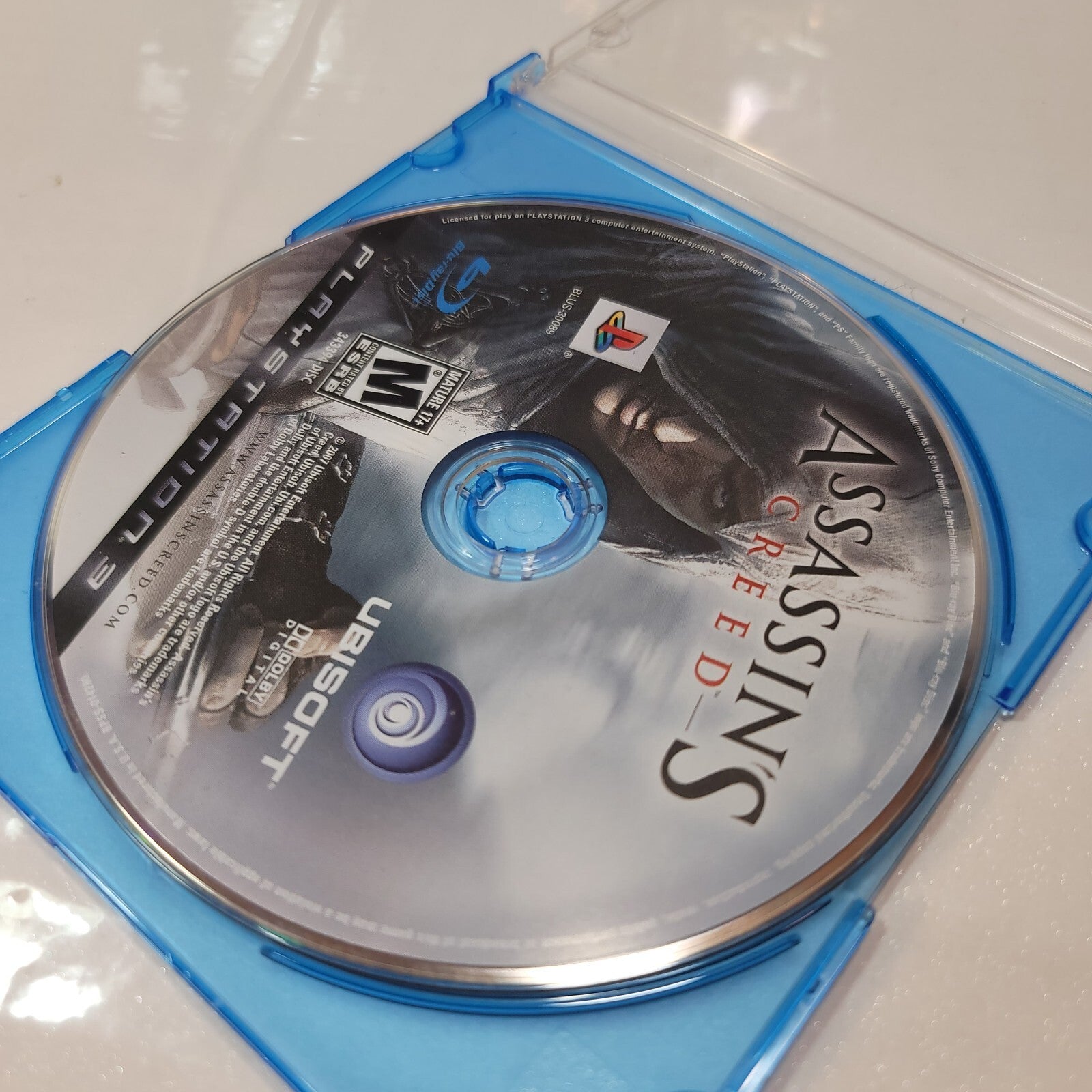Assassin's Creed (Sony PlayStation 3, 2007) Game Disc 