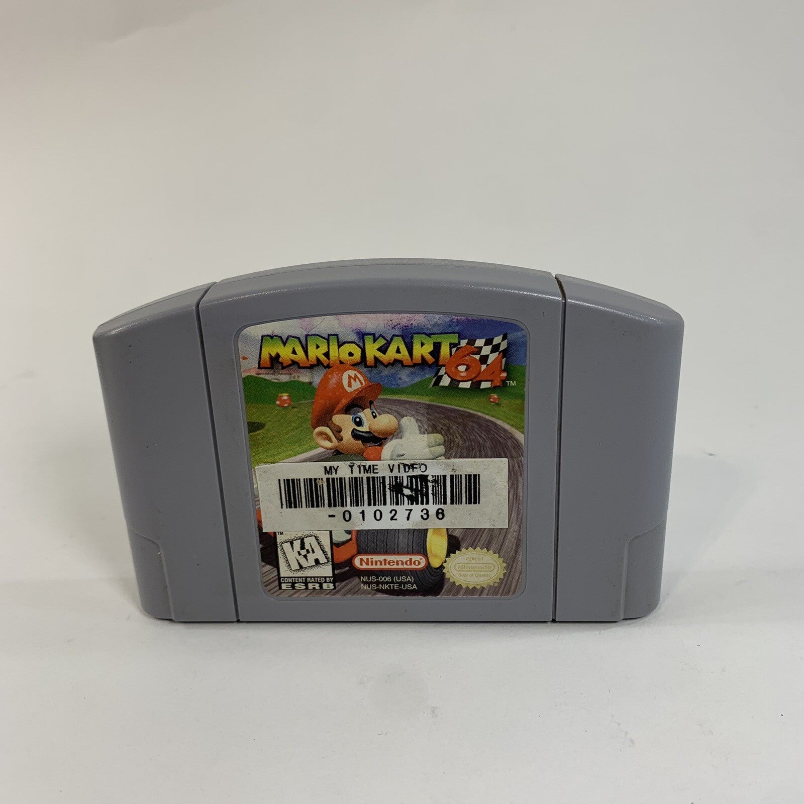 Mario Kart 64 Player's Choice (Nintendo 64, 1997) Game Box Inserts - No Manual