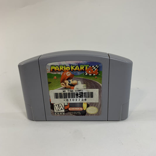 Mario Kart 64 Player's Choice (Nintendo 64, 1997) Game Box Inserts - No Manual