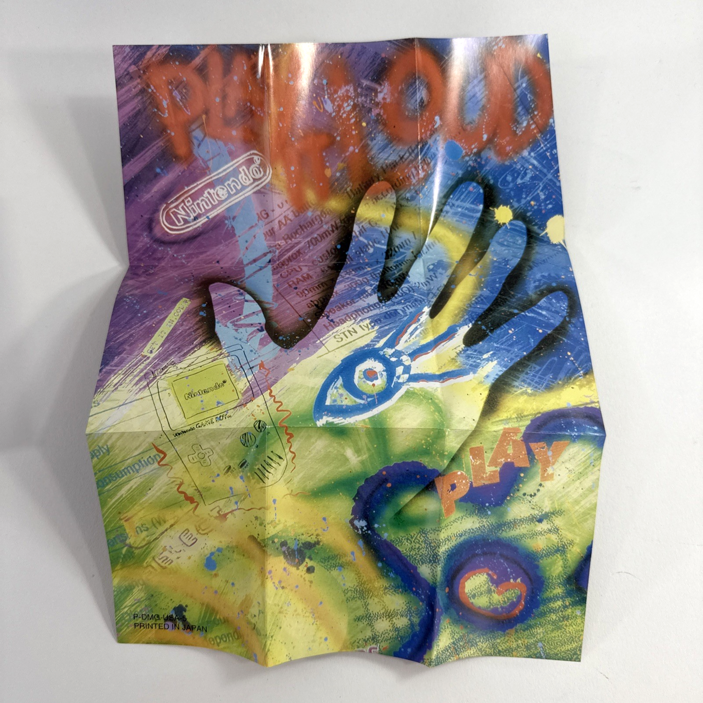 Super R.C. PRO-AM (Nintendo GameBoy, 1998) Game Box Manual Inserts -  Tested