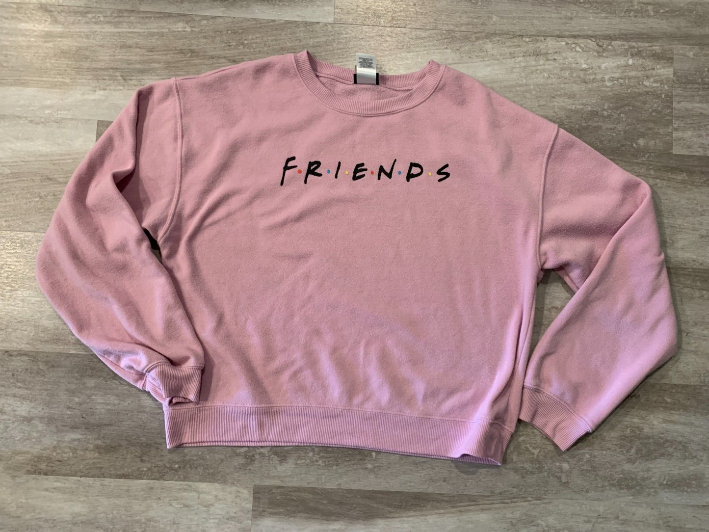 Friends XL Pink Pullover Good Condition