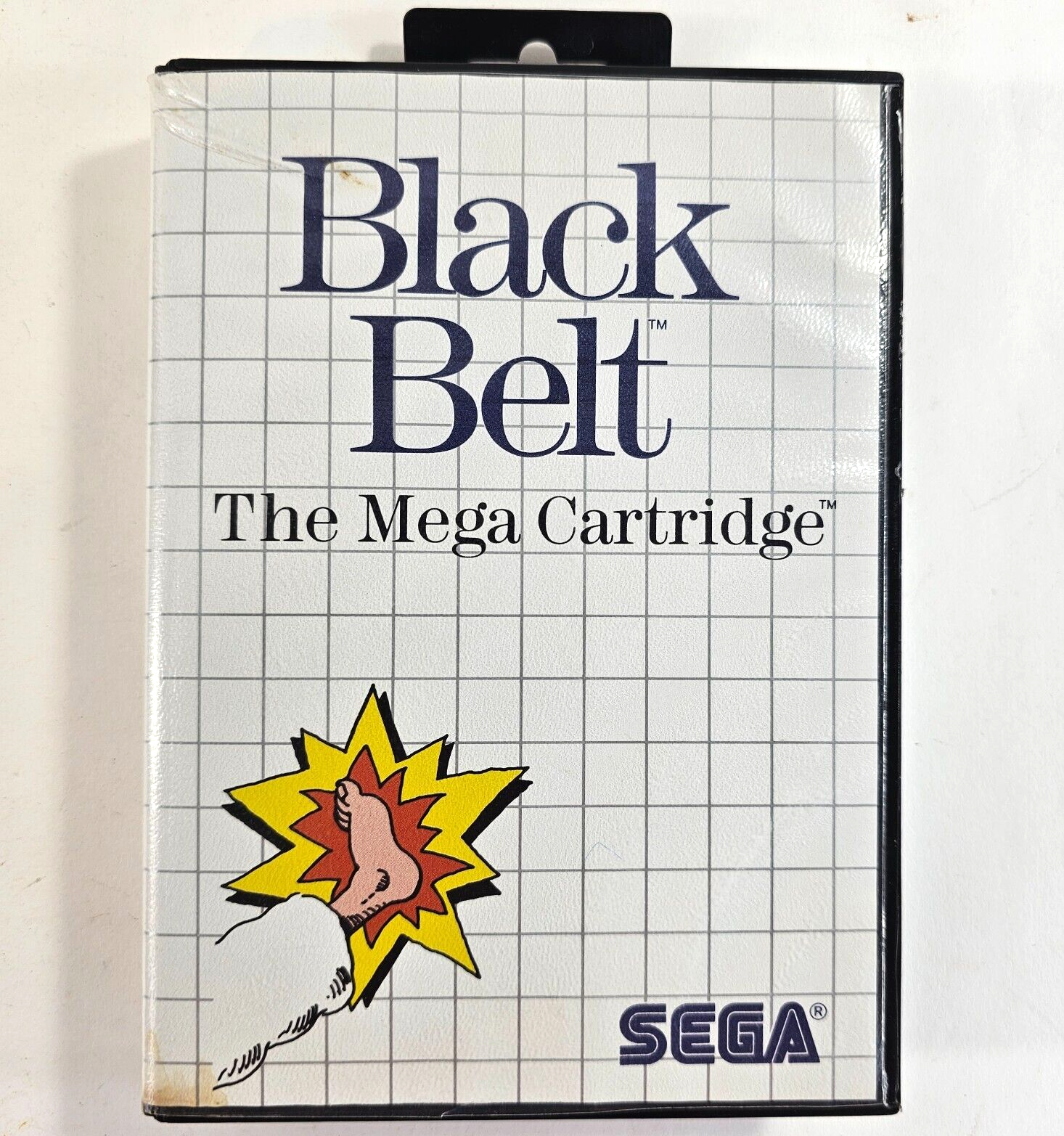 Black Belt (Sega Master System, 1986) Game Case Manual  - Tested and Working