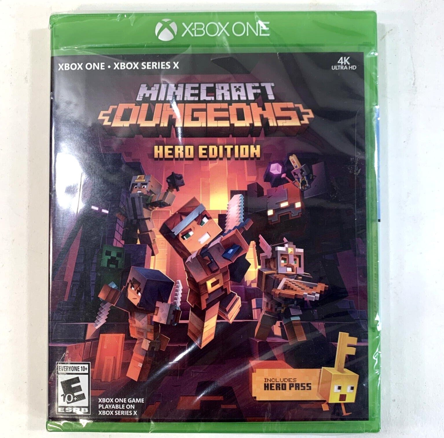 Minecraft Dungeons Hero Edition (Microsoft Xbox One, 2020) Factory Sealed/New