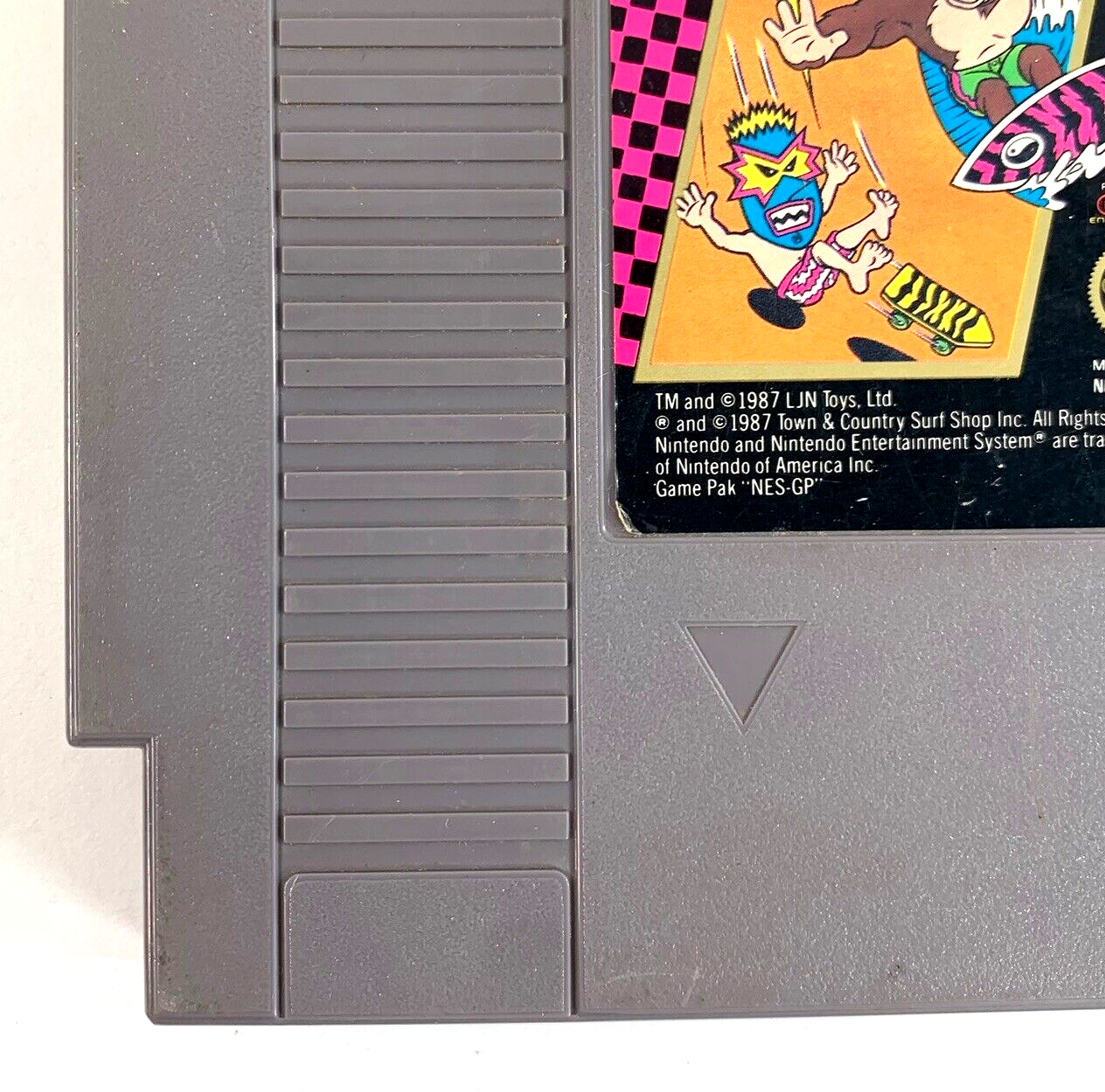 T&C Surf Designs: Wood & Water Rage (Nintendo NES, 1988) Game Cartridge - Tested