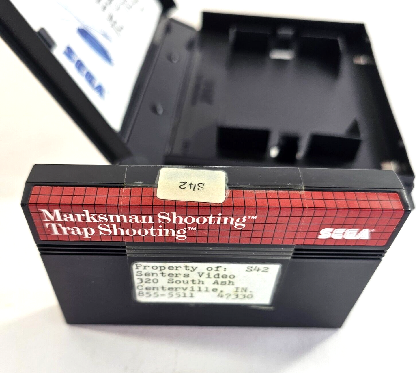 Marksman Shooting/Trap Shooting (Sega Master System, 1987) Game Case Manual