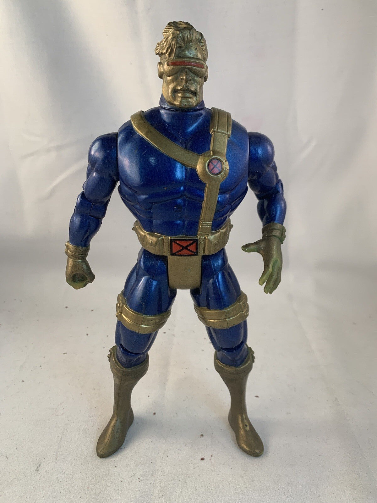 Marvel Comics X-Men Cyclops Metallic (1994) Toy Biz 10-Inch Figure