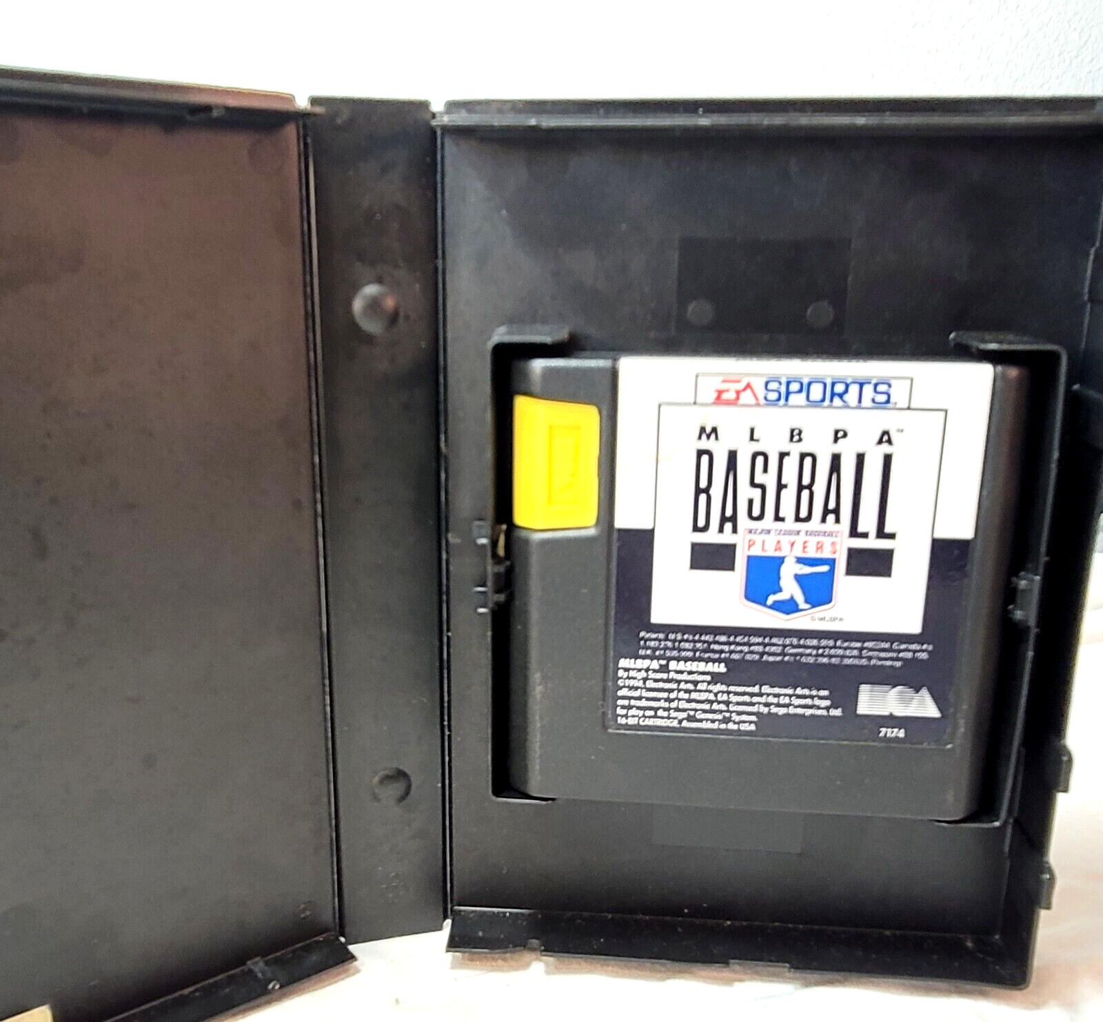 MLBPA Baseball (Sega Genesis, 1994) Game and Case - Tested