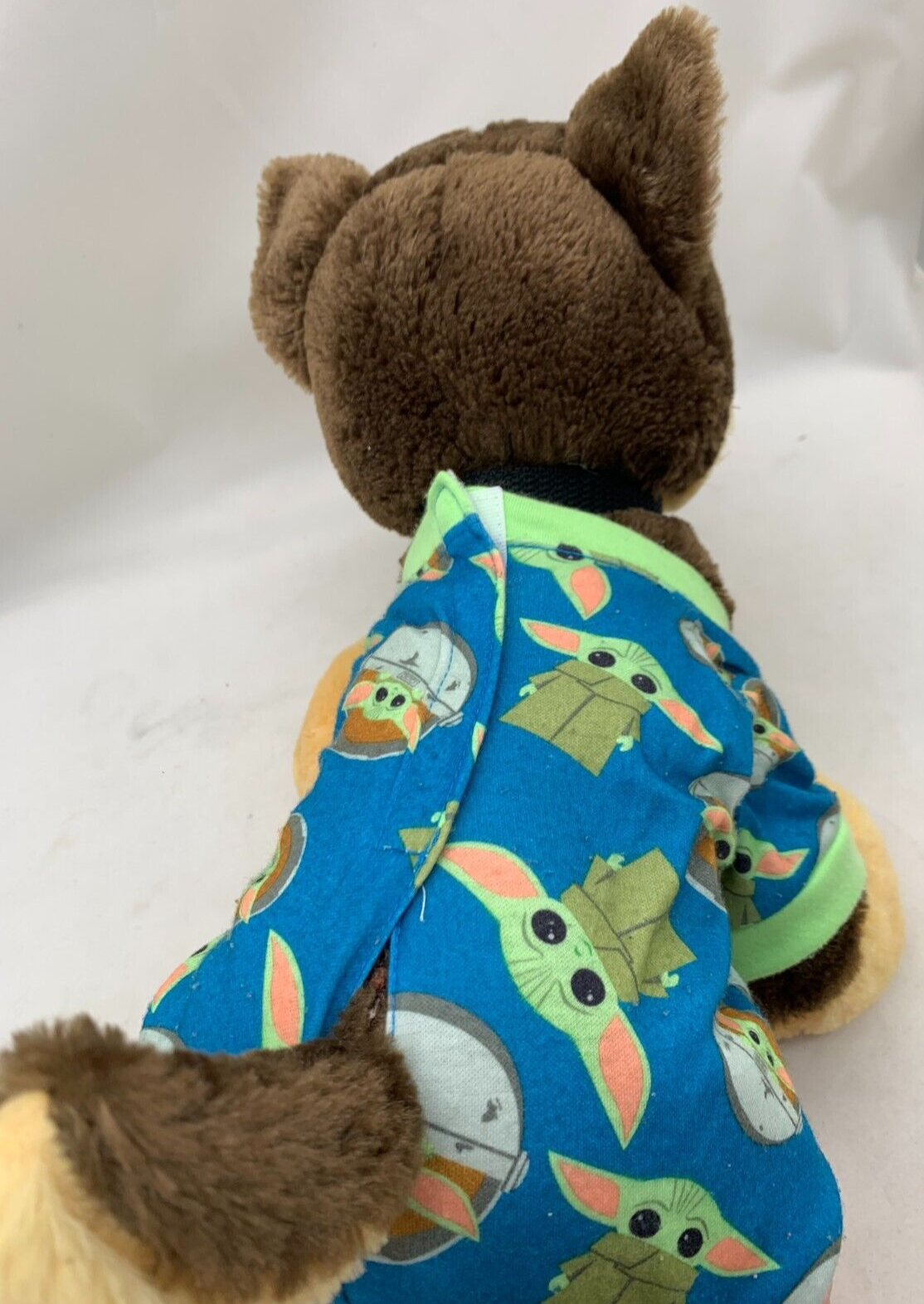 Nickelodeon 2020 Paw Patrol Chase 14" Dog Plush w/Collar & Mandalorian Pajamas