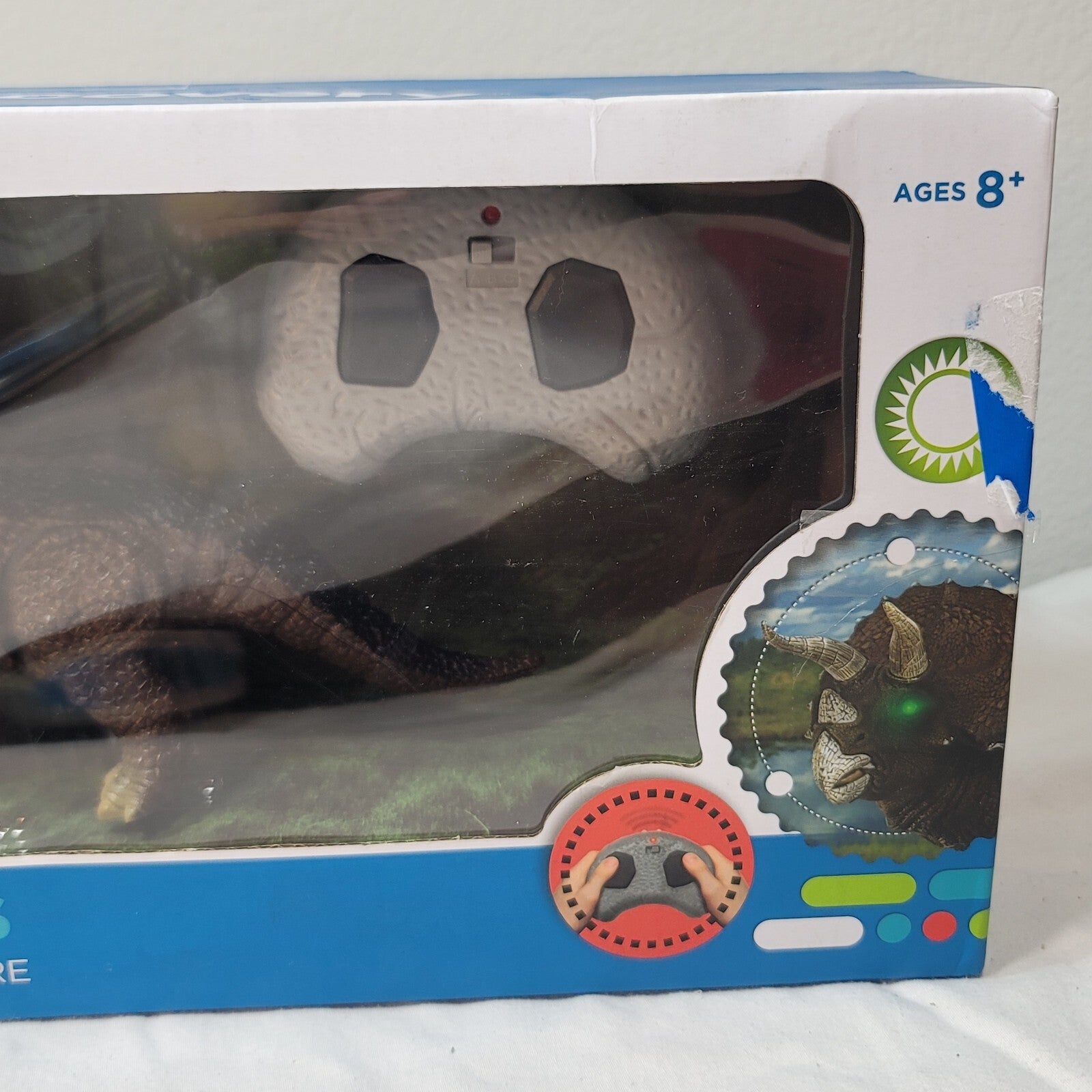 Discovery - RC Triceratops Remote Control Pet - Lights/Sounds/Roars READ DESC.