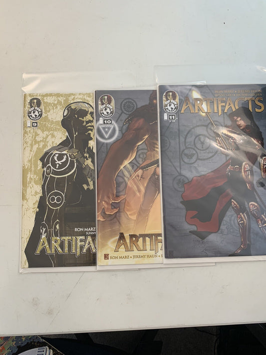Artifacts #9 10 11  VF+ Top Cow Comics
