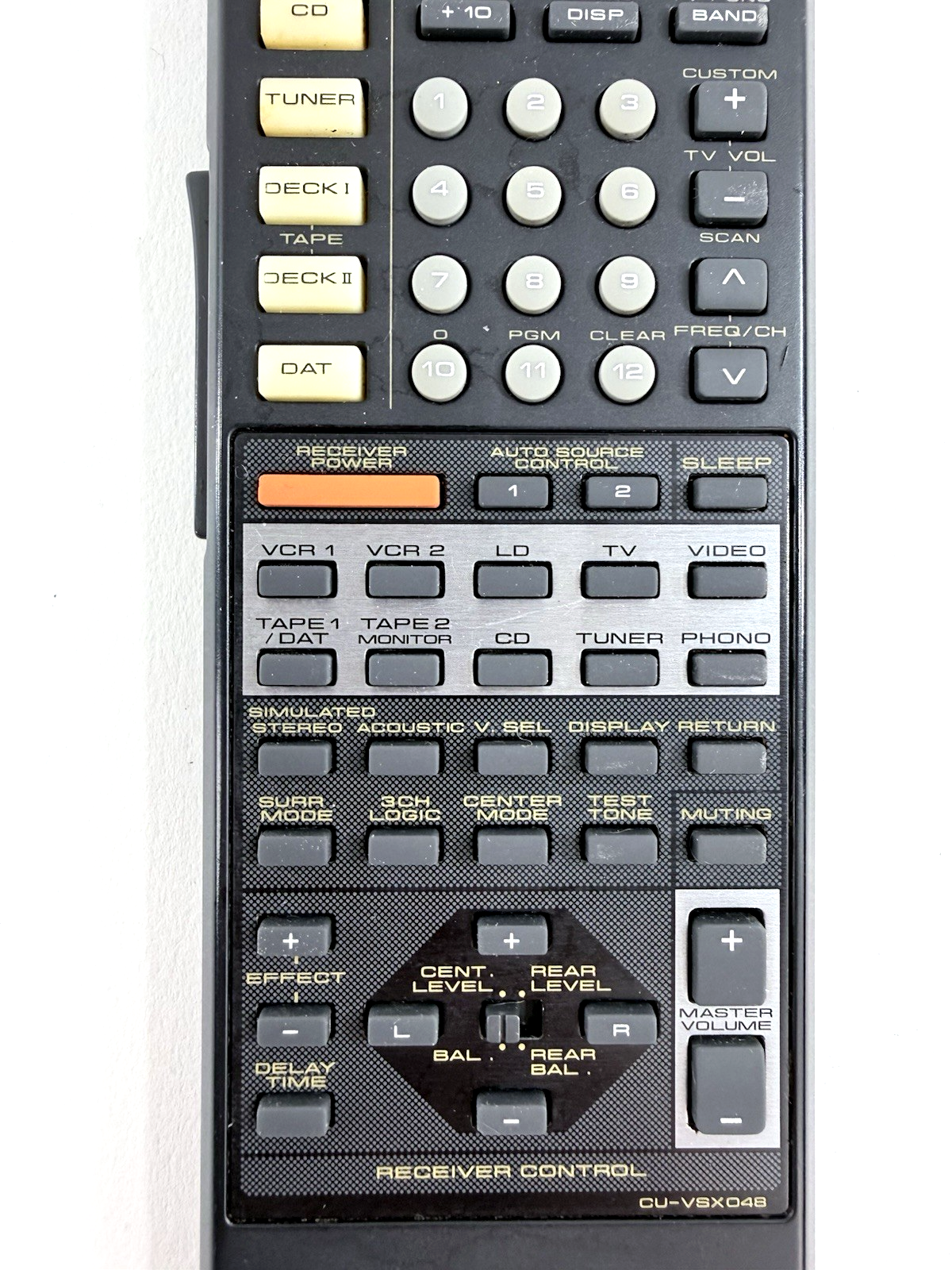 Pioneer Audio Video Programmable Remote Control Unit CU-VSX048 - Tested