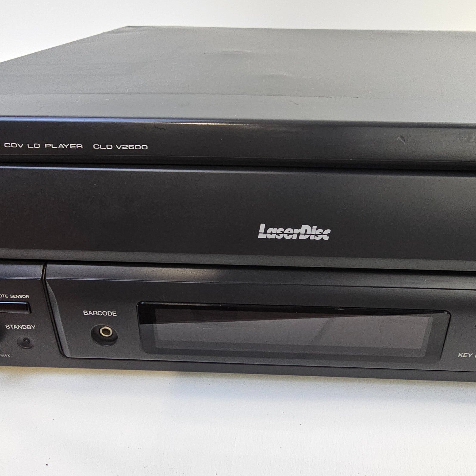 Pioneer CDV LB2 Player CLD-V2600 Laserdisc Player - Tested - For Parts - Read