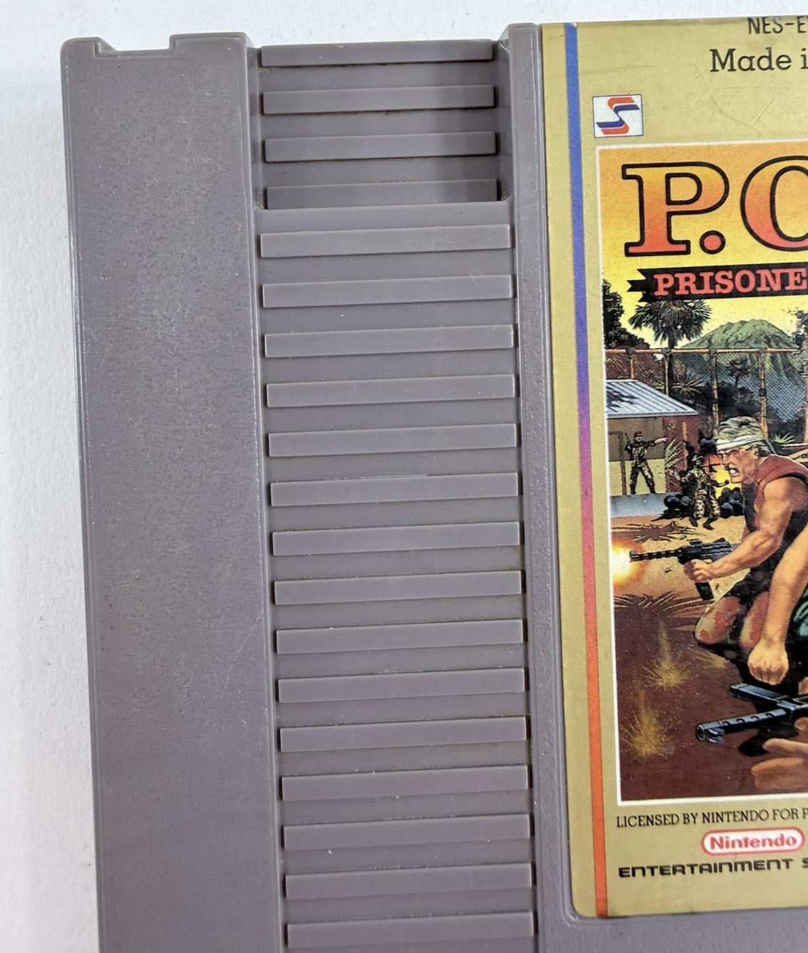 P.O.W.: Prisoners of War (Nintendo Entertainment System, 1989) Game Cartridge