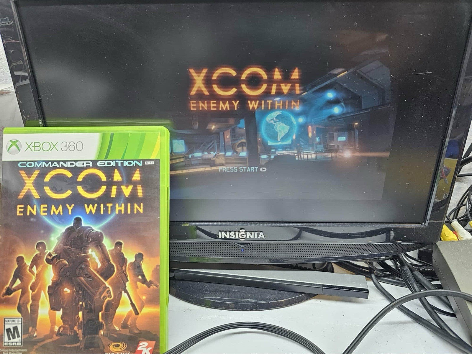 XCOM: Enemy Within Commander Edition (Microsoft Xbox 360, 2013) Game Case Manual
