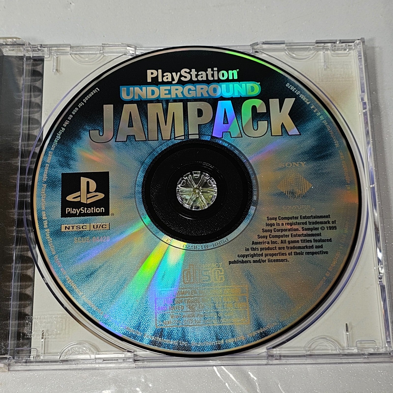 PlayStation Underground Jampack: Summer '99 - Demo Disc, Case, Booklet - Tested